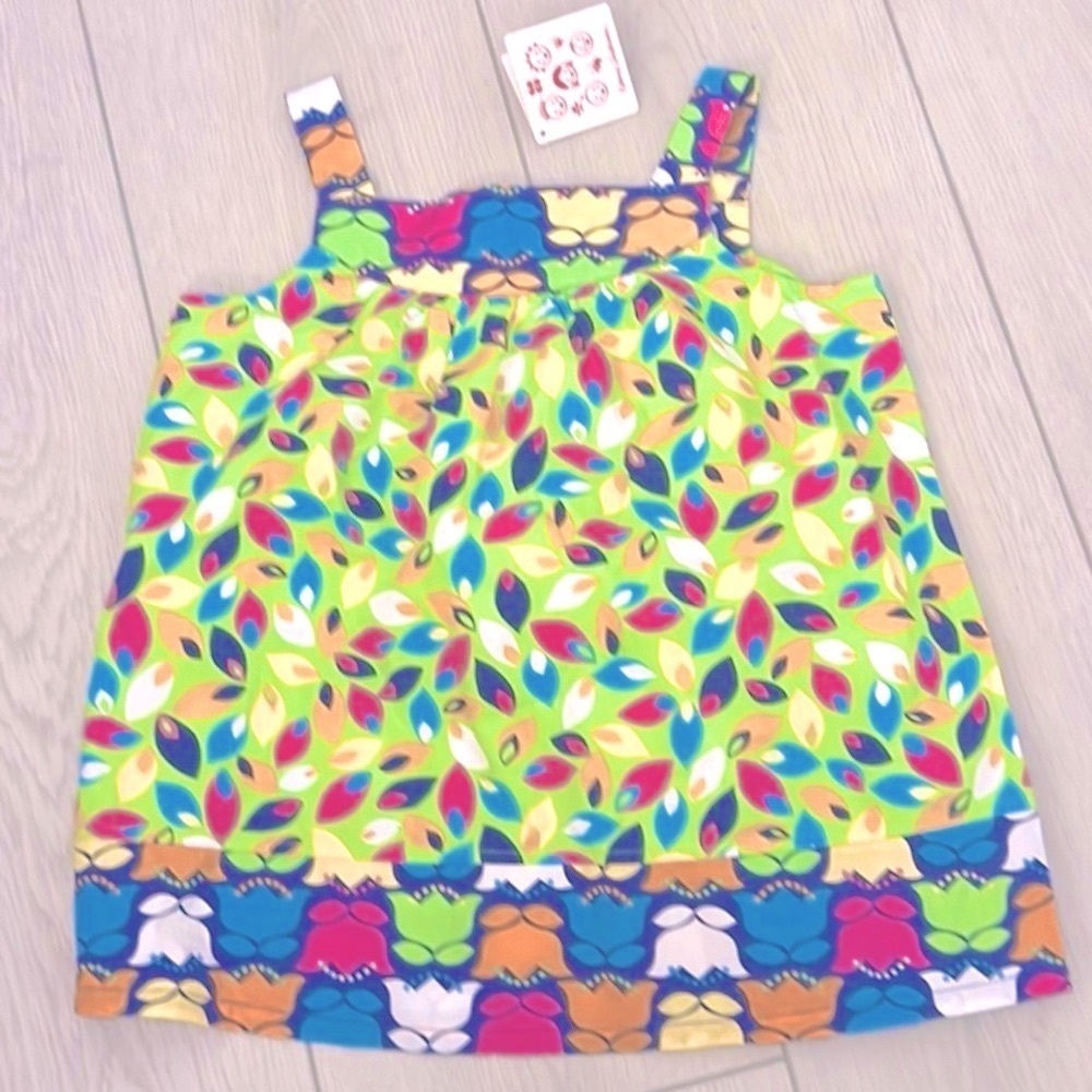 ⭐️NWT Hanna Anderson Top, Vibrant, Perfect w/Shorts or Leggings, Size 10